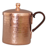 Max Moscow Mule Mug Cup Tea Coffee Beer Drinking Mug with Lid Copper 550ml