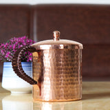 Max Moscow Mule Mug Cup Tea Coffee Beer Drinking Mug with Lid Copper 550ml
