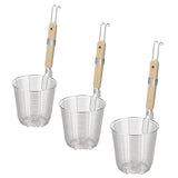 Maxbell Kitchen Noodle Strainer with Hook, Stainless Steel, Deep Fry Basket M - Aladdin Shoppers