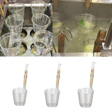 Maxbell Kitchen Noodle Strainer with Hook, Stainless Steel, Deep Fry Basket M - Aladdin Shoppers