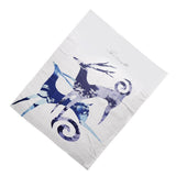 Maxbell 3D Digital Printed Rectangle Polyester Tablecloth Elk 140x180cm - Aladdin Shoppers