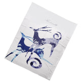 Maxbell 3D Digital Printed Rectangle Polyester Tablecloth Elk 140x180cm - Aladdin Shoppers