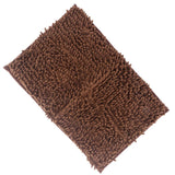 Maxbell Microfiber Bathroom Kitchen Mat Bath Shower Rug Rectangular Doormat Coffee L - Aladdin Shoppers