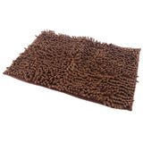 Maxbell Microfiber Bathroom Kitchen Mat Bath Shower Rug Rectangular Doormat Coffee L - Aladdin Shoppers