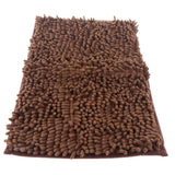 Maxbell Microfiber Bathroom Kitchen Mat Bath Shower Rug Rectangular Doormat Coffee L - Aladdin Shoppers