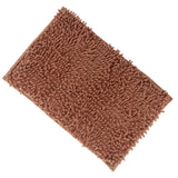 Maxbell Microfiber Bathroom Kitchen Mat Bath Shower Rug Rectangular Doormat Brown M - Aladdin Shoppers