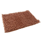 Maxbell Microfiber Bathroom Kitchen Mat Bath Shower Rug Rectangular Doormat Brown M - Aladdin Shoppers