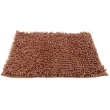 Maxbell Microfiber Bathroom Kitchen Mat Bath Shower Rug Rectangular Doormat Brown M - Aladdin Shoppers