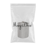 Max Mini Keg Growler Stainless Steel Home Brew Bottle Beer Barrel Silver 2L