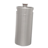 Max Mini Keg Growler Stainless Steel Home Brew Bottle Beer Barrel Silver 3.6L