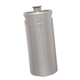 Max Mini Keg Growler Stainless Steel Home Brew Bottle Beer Barrel Silver 3.6L