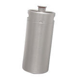 Max Mini Keg Growler Stainless Steel Home Brew Bottle Beer Barrel Silver 3.6L