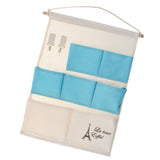 Max Over The Door Organizer Wall Hanging Storage Bag 7 Pocket Hook Tower