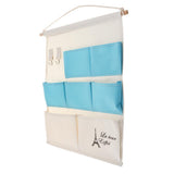 Max Over The Door Organizer Wall Hanging Storage Bag 7 Pocket Hook Tower
