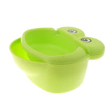 Max Snack Bowl with Shell Holder Phone Holder for Fruit Dried Fruit Salad Green
