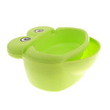 Max Snack Bowl with Shell Holder Phone Holder for Fruit Dried Fruit Salad Green