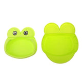 Max Snack Bowl with Shell Holder Phone Holder for Fruit Dried Fruit Salad Green
