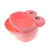 Max Snack Bowl with Shell Holder Phone Holder for Fruit Dried Fruit Salad Pink