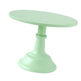 Maxbell Metal Round Display Cake Stand Food Platter Serving Rack Holder Green 10inch - Aladdin Shoppers