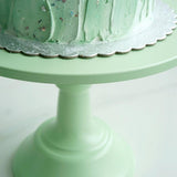 Maxbell Metal Round Display Cake Stand Food Platter Serving Rack Holder Green 10inch - Aladdin Shoppers