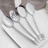 Maxbell Stainless Steel Spoon Colander Long Handle Ladle Dinner Serving Scoop A - Aladdin Shoppers