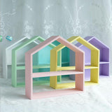 Maxbell Cupcake Stand Cake Tools Wood House Ornament Pink without Base - Aladdin Shoppers