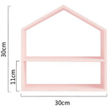 Maxbell Cupcake Stand Cake Tools Wood House Ornament Pink without Base - Aladdin Shoppers