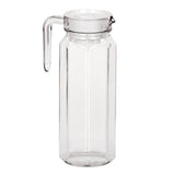 Maxbell  Water Pitcher Juice Jar Beverage Serving Jugs Beer Octagonal pot 1100ml