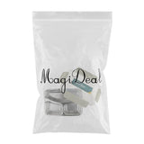 Maxbell Stainless Steel Lunch Box Dinnerware Kids Food Container Green S three case