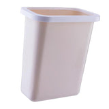 Max Kitchen Hanging Trash Cans Cabinet Hanging Plastic Waste Bins Bathroom Beige