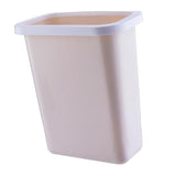 Max Kitchen Hanging Trash Cans Cabinet Hanging Plastic Waste Bins Bathroom Beige