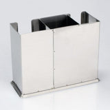 Max Stainless Steel Utensil Holder Cutlery Container Organizer 3 Grids