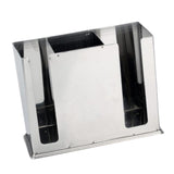 Max Stainless Steel Utensil Holder Cutlery Container Organizer 3 Grids