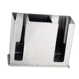 Max Stainless Steel Utensil Holder Cutlery Container Organizer 3 Grids