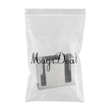 Max Stainless Steel Utensil Holder Cutlery Container Organizer 3 Grids