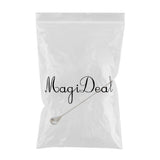 Max Long Handle Spoon Stainless Steel Mixing Ice Milkshake Spoon  silvery