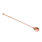 Max Long Handle Spoon Stainless Steel Mixing Ice Milkshake Spoon  Rose Gold