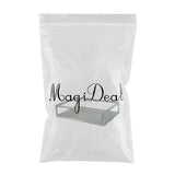Maxbell Decorative Metal Serving Tray Vanity Storage Tray Silver Square - Aladdin Shoppers