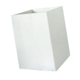 Maxbell Lovely Wooden Tabletop Storage Box Pen Container Brush Pot White Square - Aladdin Shoppers