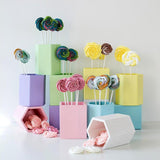 Maxbell Lovely Wooden Tabletop Storage Box Pen Container Brush Pot Blue Square - Aladdin Shoppers