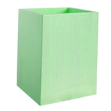 Maxbell Lovely Wooden Tabletop Storage Box Pen Container Brush Pot Green Square - Aladdin Shoppers