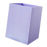 Maxbell Lovely Wooden Tabletop Storage Box Pen Container Brush Pot Purple Square - Aladdin Shoppers