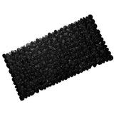 Maxbell Nonslip Bathroom Bath Mat Rectangular Shower Mat Kitchen Hotel Carpet Black - Aladdin Shoppers