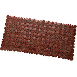 Maxbell Nonslip Bathroom Bath Mat Rectangular Shower Mat Kitchen Hotel Carpet Brown - Aladdin Shoppers