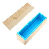 Maxbell 1200g Silicone Loaf Soap Mould Toast Bread Making Rectangle Mold C Blue - Aladdin Shoppers