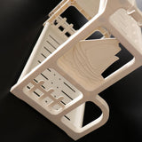 Maxbell Kitchen Utensils Rack Chopping Board Organizer Spice Jar Cruet Holder Beige - Aladdin Shoppers