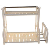 Maxbell Kitchen Utensils Rack Chopping Board Organizer Spice Jar Cruet Holder Beige - Aladdin Shoppers