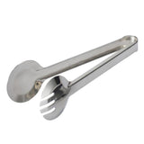 Max Stainless Steel Salad Bread BBQ Buffet Food Tongs Clip Clamp Single Tooth