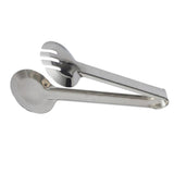Max Stainless Steel Salad Bread BBQ Buffet Food Tongs Clip Clamp Single Tooth
