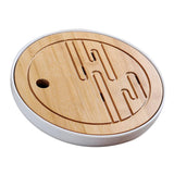 Max Bamboo Tea tray Drainage Water storage Kung Fu Tea Board White clouds